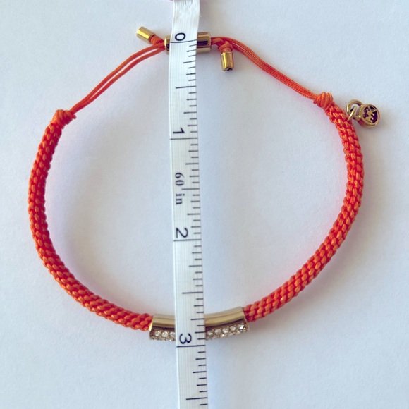 🧡 Michael Kors Macrame Friendship Gold Tone Bracelet - Picture 13 of 13